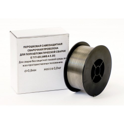 Стоимость Проволока порошковая MIG E71T-GS d=0,8 мм (1 кг) в Луховицах